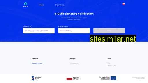e-cmr.eu alternative sites