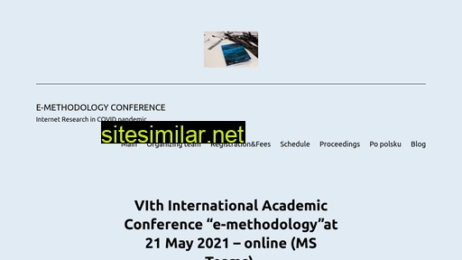 e-methodology-conference.eu alternative sites