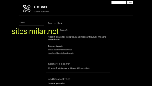 e-science.eu alternative sites