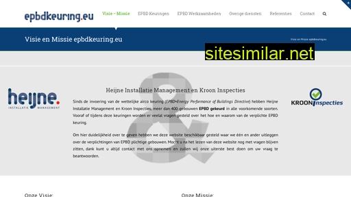 epbdkeuring.eu alternative sites