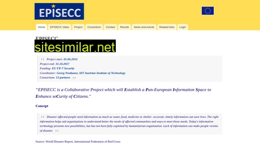 episecc.eu alternative sites