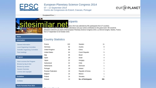 epsc2014.eu alternative sites