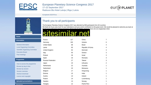 epsc2017.eu alternative sites