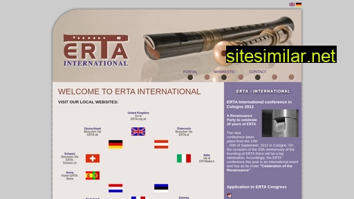 erta-international.eu alternative sites