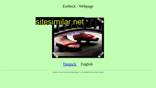 esebeck.eu alternative sites
