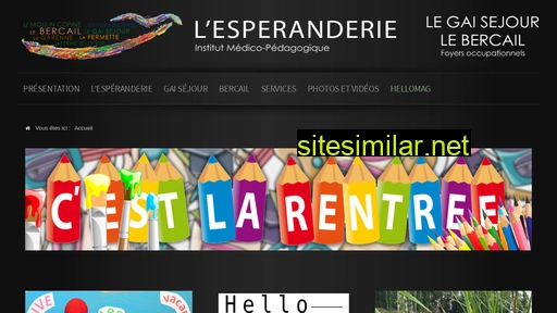 esperanderie.eu alternative sites