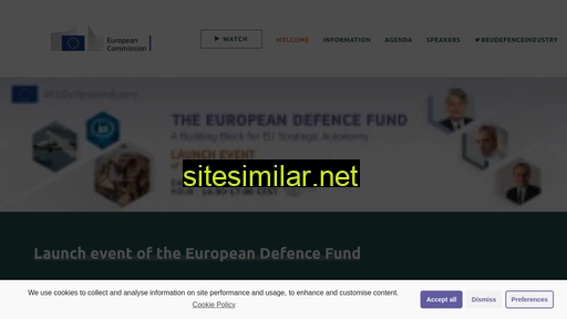 Eu-defence-fund-launch similar sites