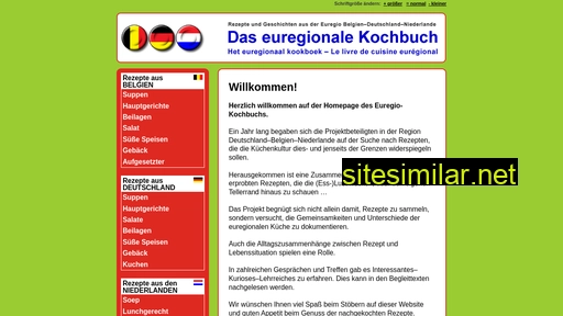 euregio-kochbuch.eu alternative sites