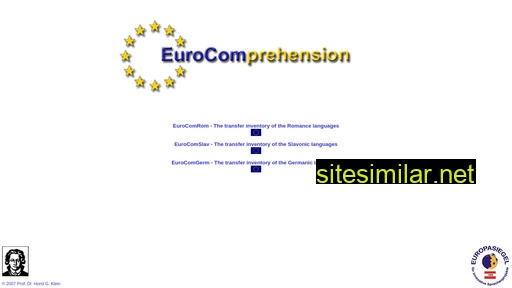 eurocomprehension.eu alternative sites