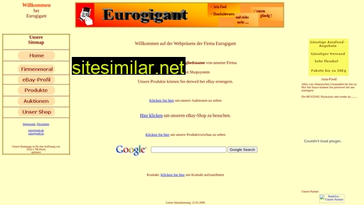 Eurogigant similar sites