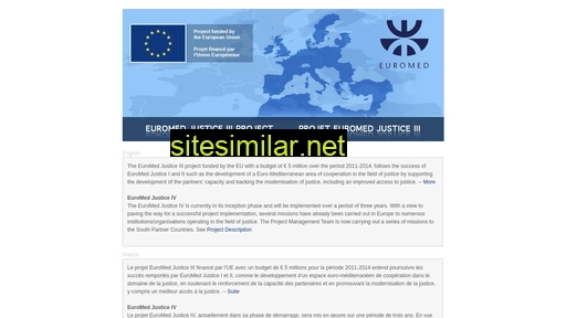 euromed-justice-iii.eu alternative sites