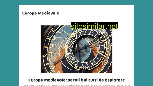 europamedievale.eu alternative sites