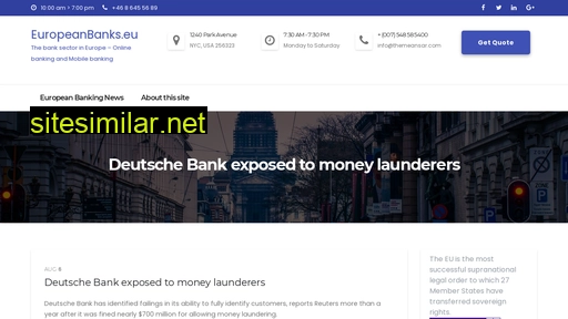 europeanbanks.eu alternative sites