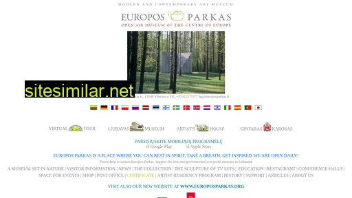 europosparkas.eu alternative sites