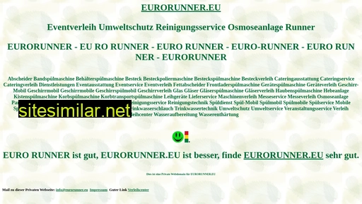 Eurorunner similar sites