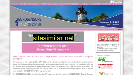 eurosensors2018.eu alternative sites