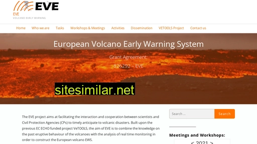 evevolcanoearlywarning.eu alternative sites
