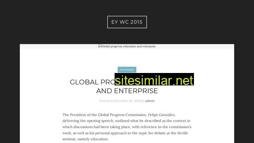 eywc2015.eu alternative sites