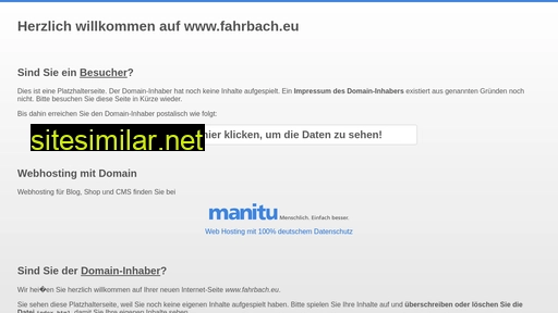 fahrbach.eu alternative sites