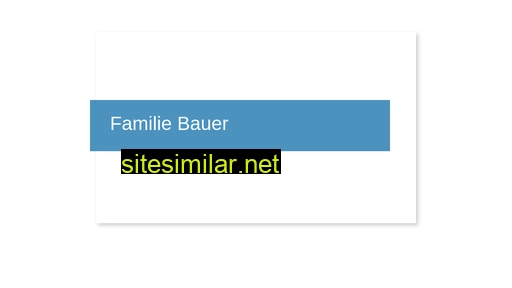 familie-bauer.eu alternative sites