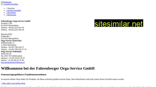fa-orga-service.eu alternative sites