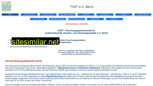 Fastev-berlin similar sites
