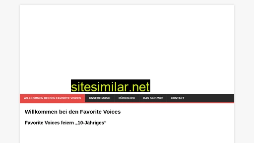 Favorite-voices similar sites