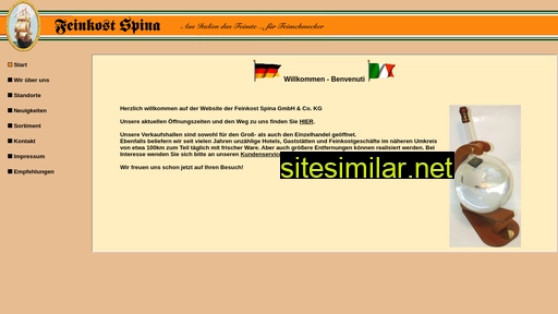 feinkost-spina.eu alternative sites