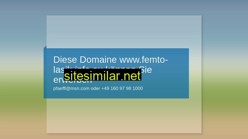 femtolasikinfo.eu alternative sites