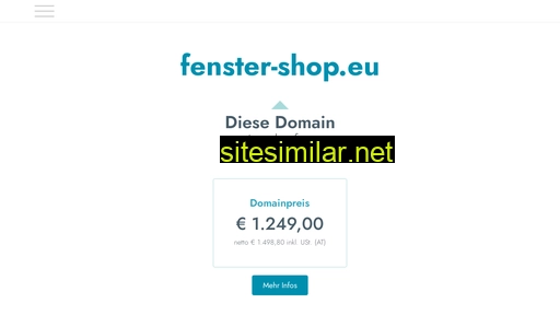 fenster-shop.eu alternative sites
