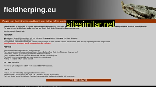 fieldherping.eu alternative sites