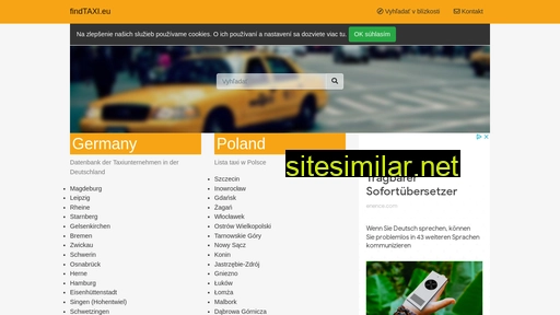 findtaxi.eu alternative sites