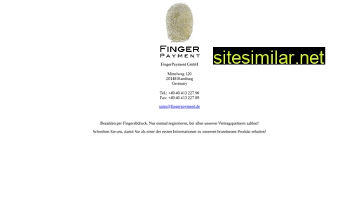 fingerlogin.eu alternative sites