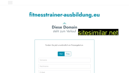 fitnesstrainer-ausbildung.eu alternative sites