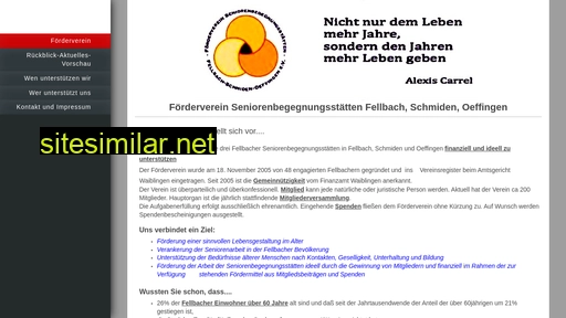 foerderverein-seniorenbegegnungsstaetten-fellbach.eu alternative sites
