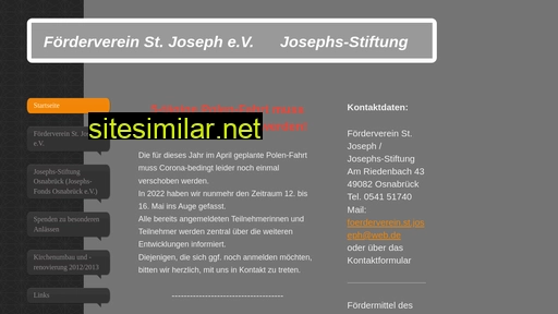foerderverein-st-joseph.eu alternative sites