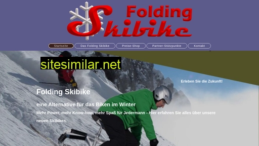 Foldingskibike similar sites