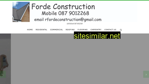 Fordeconstruction similar sites