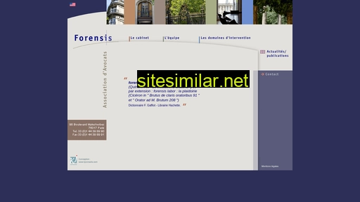 Forensis-avocats similar sites
