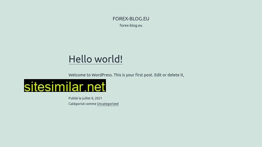forex-blog.eu alternative sites