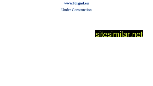 forgad.eu alternative sites