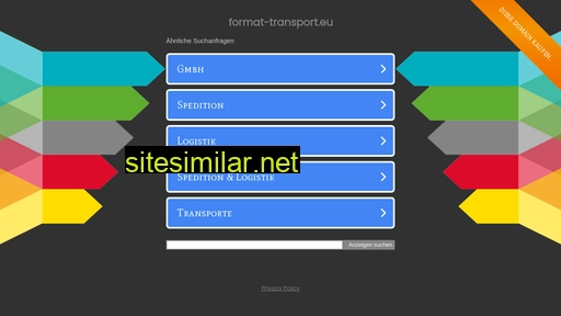 format-transport.eu alternative sites