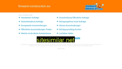 forward-construction.eu alternative sites