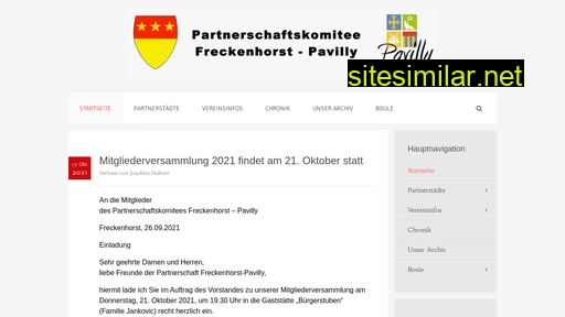 Freckenhorst-pavilly similar sites
