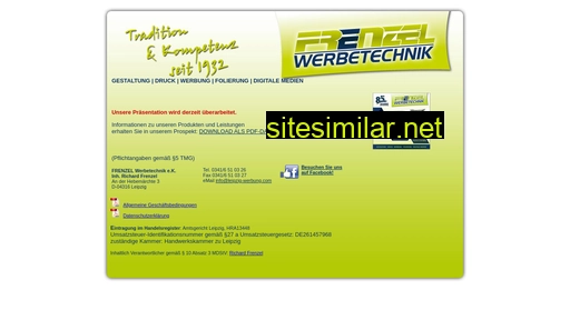 frenzel-werbetechnik.eu alternative sites