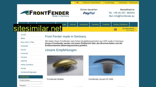 frontfender.eu alternative sites