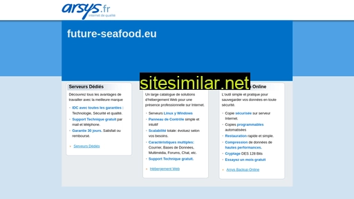 future-seafood.eu alternative sites