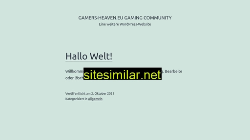 gamers-heaven.eu alternative sites