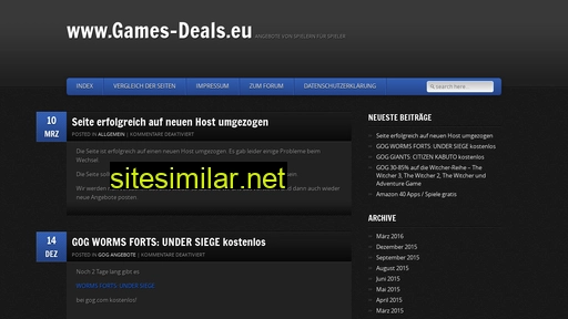 games-deals.eu alternative sites