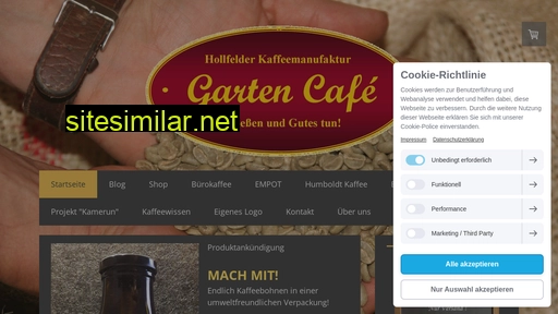 garten-cafe.eu alternative sites